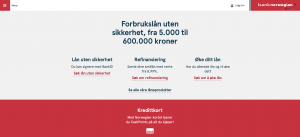 bank norwegian front